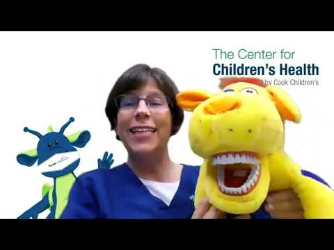brush and floss demonstration
