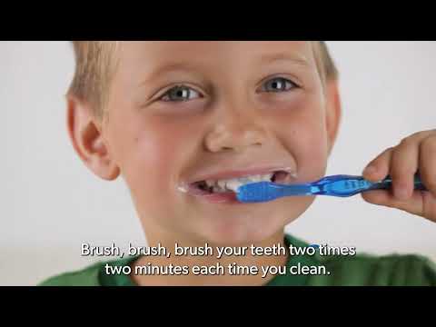 tooth brushing